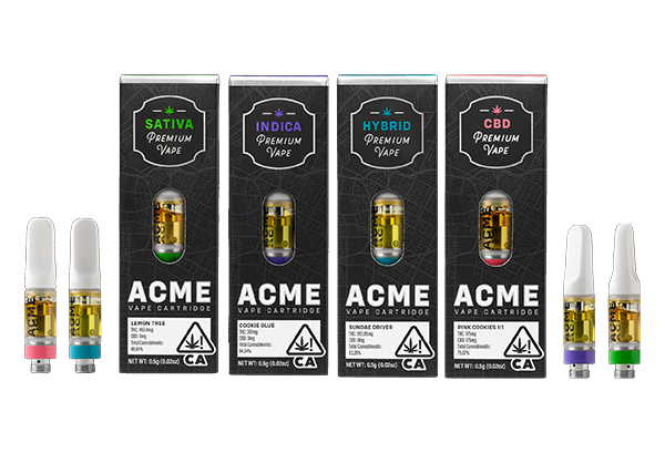 ACME PREMIUM VAPE CARTRIDGES